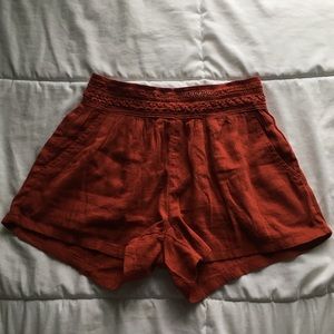 aerie flowy shorts